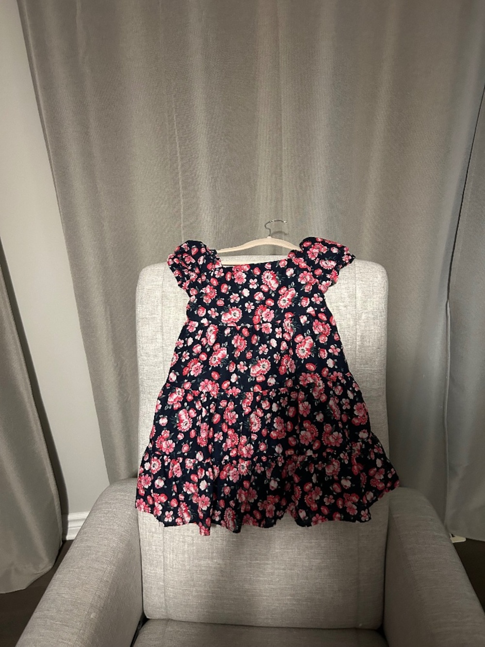 Janie and Jack floral dress - 4T